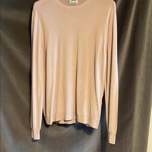 ACME Men's Crewneck Sweater - pink/clay